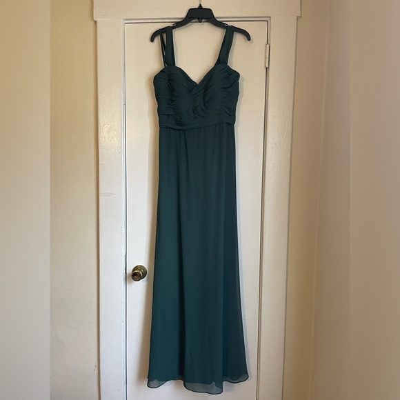 Wtoo Marzia Evergreen Bridesmaids dress size 8 NWT - Picture 3 of 16